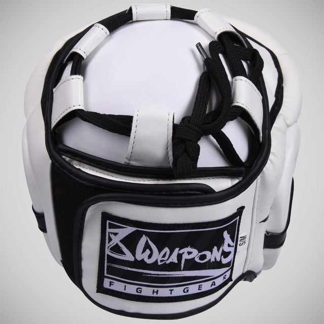 8 Weapons Unlimited Head Guard White/Black