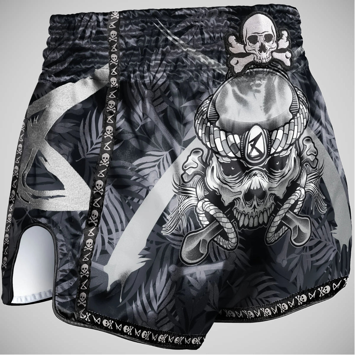 8 Weapons Bone Island Muay Thai Shorts
