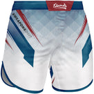 8 Weapons Shift Fight Shorts White/Navy/Red