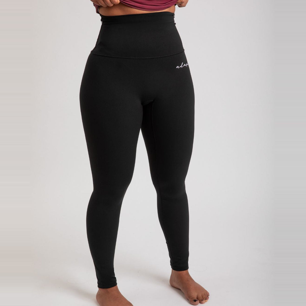 Adapt Jiu-Jitsu Womens High-Waisted Training Leggings Black