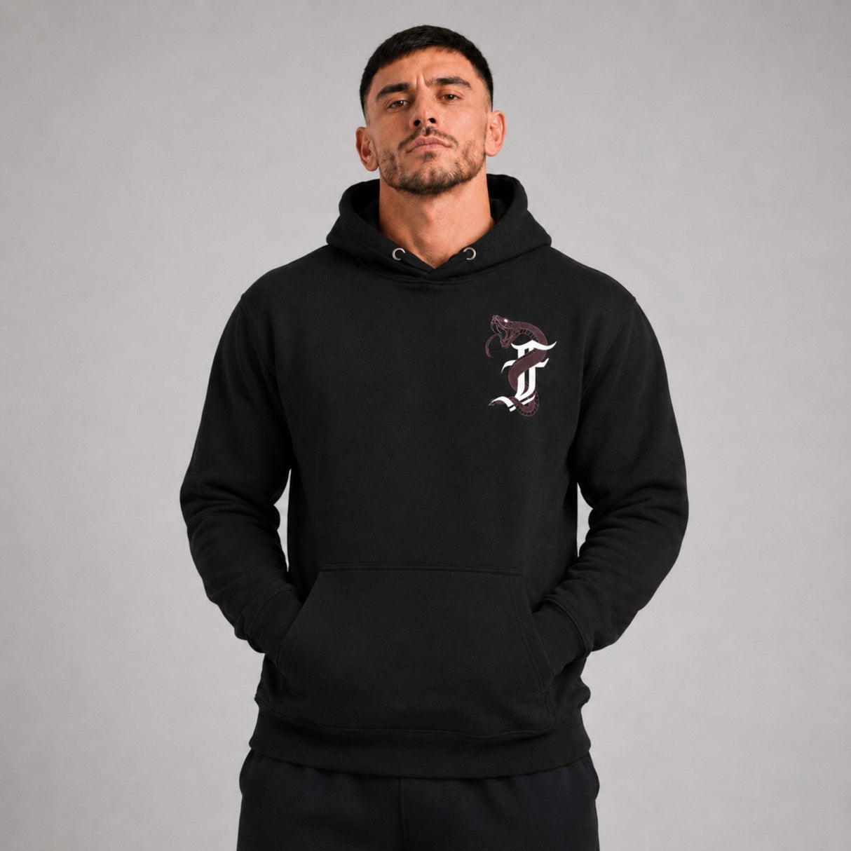Fumetsu Anaconda Hoodie Black/Red