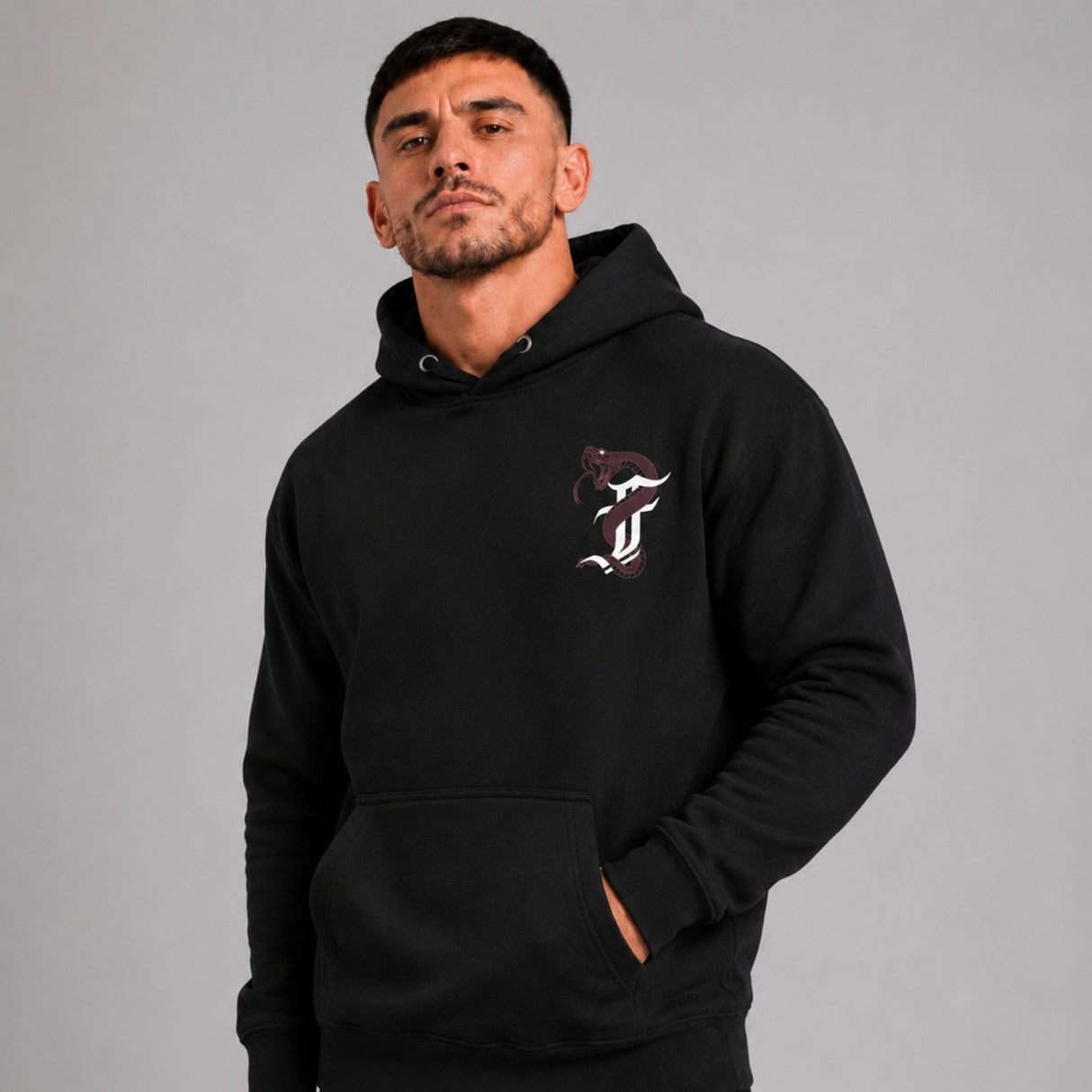 Fumetsu Anaconda Hoodie Black/Red