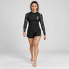 Fumetsu Anaconda Womens Long Sleeve Rash Guard Black/Khaki
