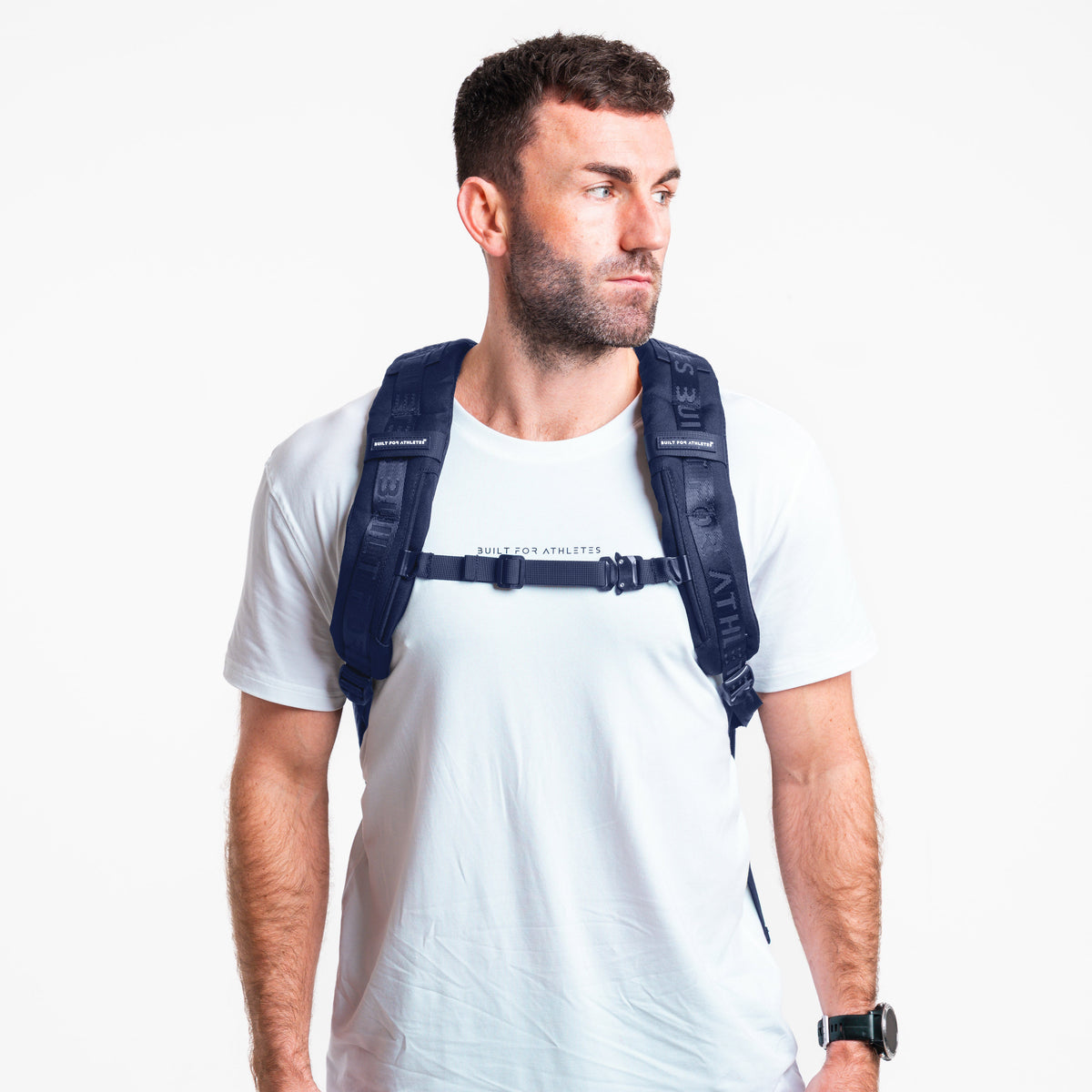 Built For Athletes Hybrid 35L Backpack Navy Blue