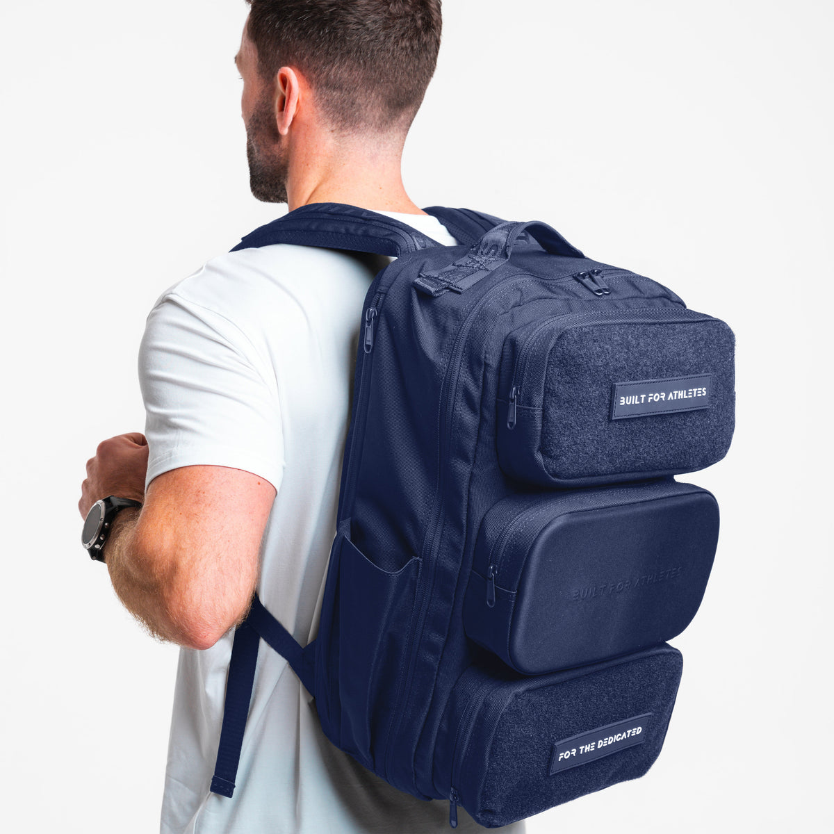 Built For Athletes Hybrid 35L Backpack Navy Blue