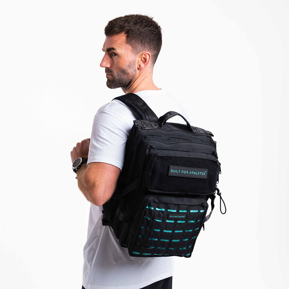 Built For Athletes Hero 3.0 25L Backpack Black/Aqua