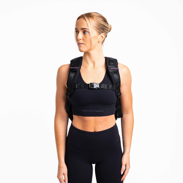 Built For Athletes Small Gym Backpack Black/Pink