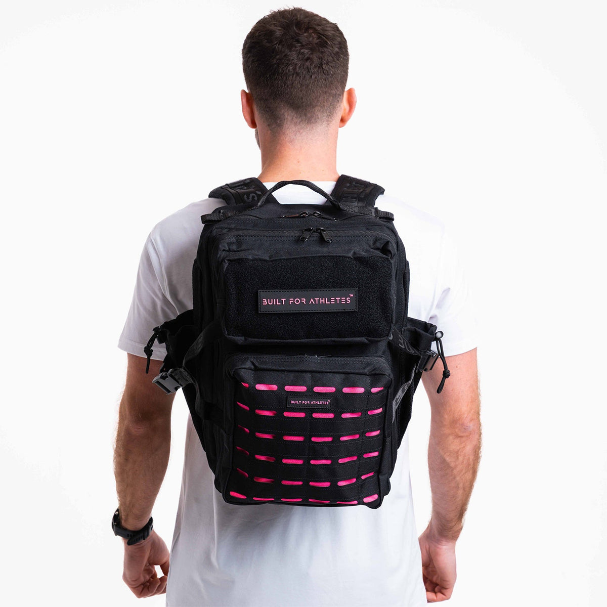 Built For Athletes Small Gym Backpack Black/Pink