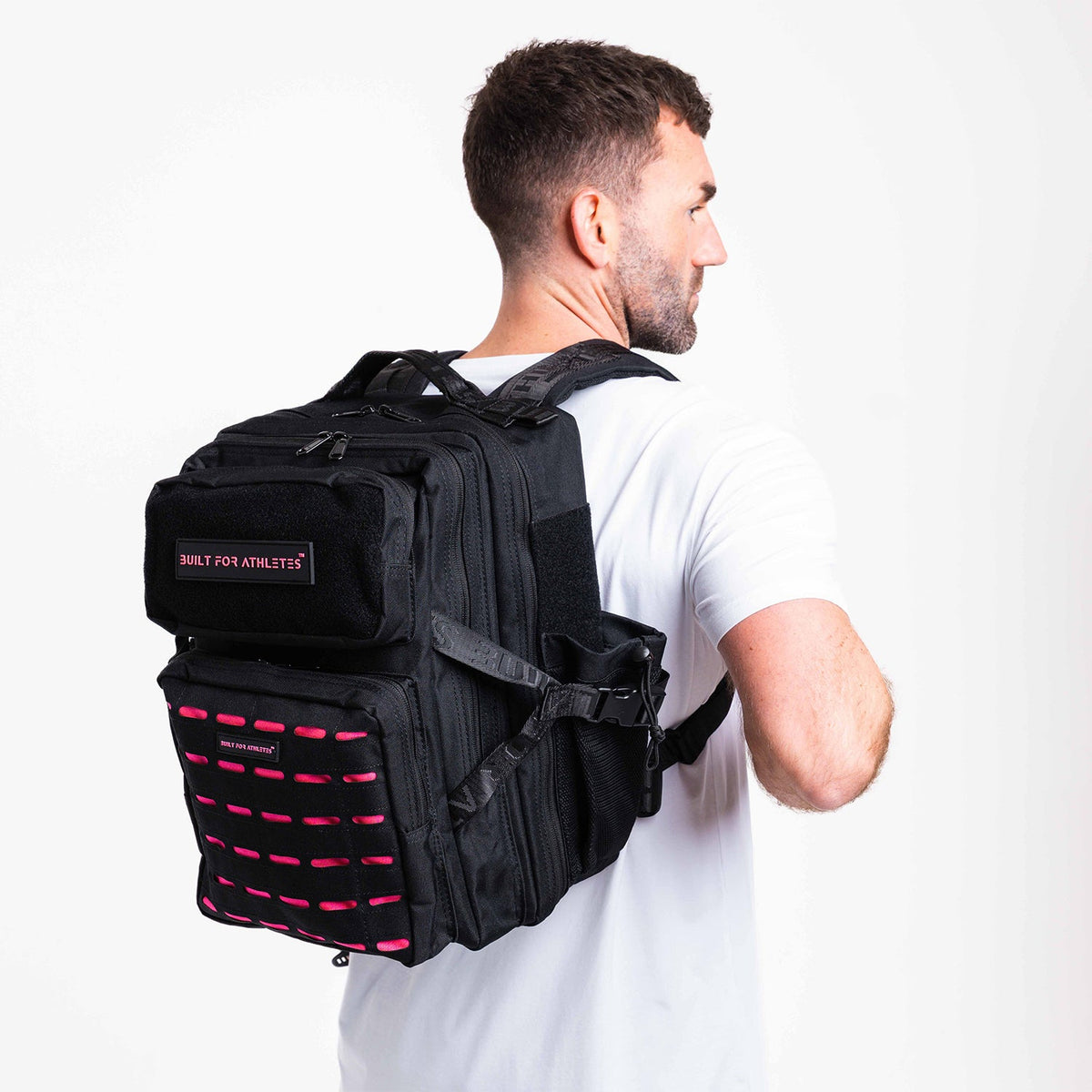 Built For Athletes Small Gym Backpack Black/Pink