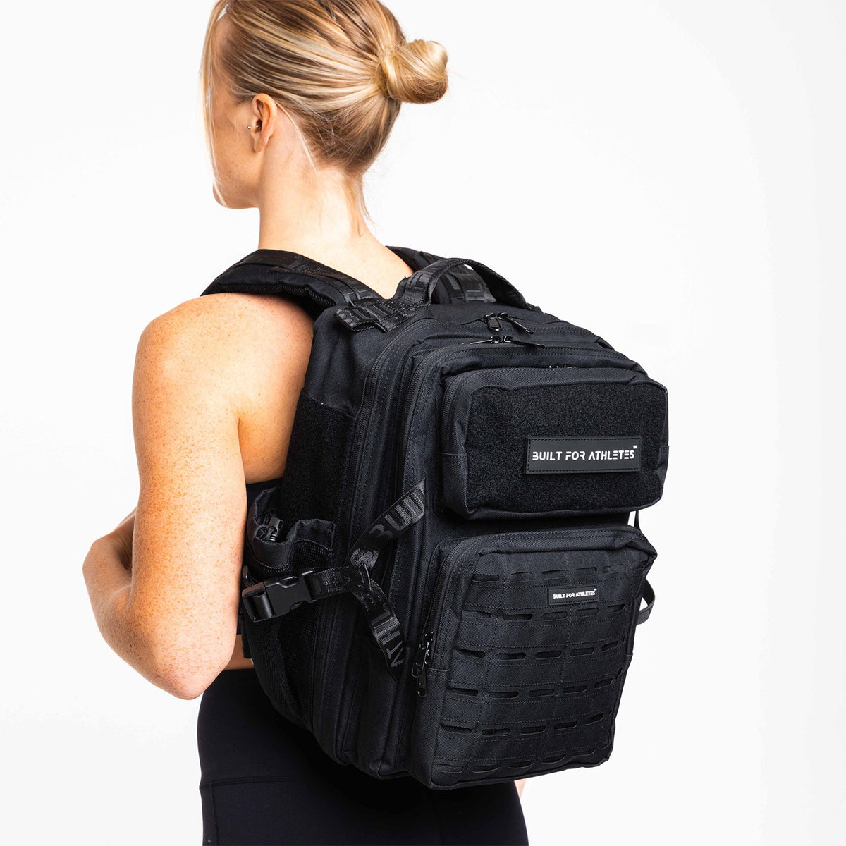 Built For Athletes Medium 25L Gym Backpack Black
