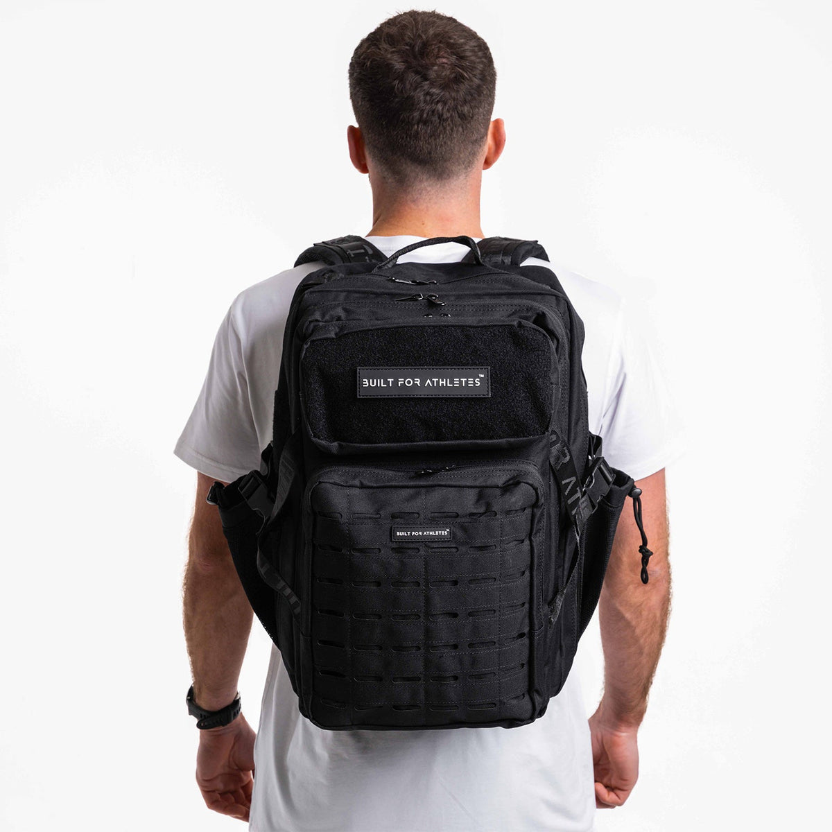 Built For Athletes Large Gym Backpack Black