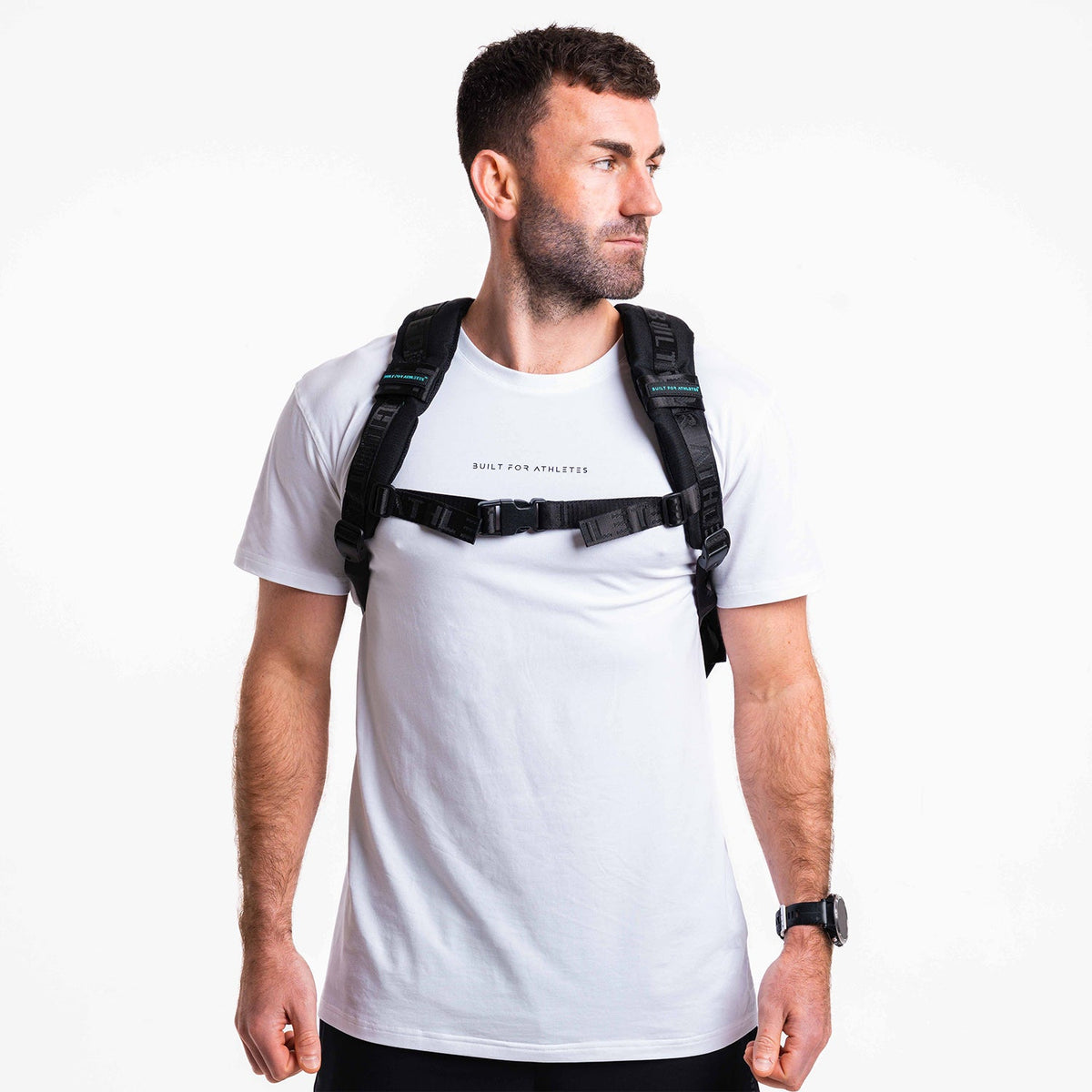 Built For Athletes Hero 3.0 25L Backpack Black/Aqua
