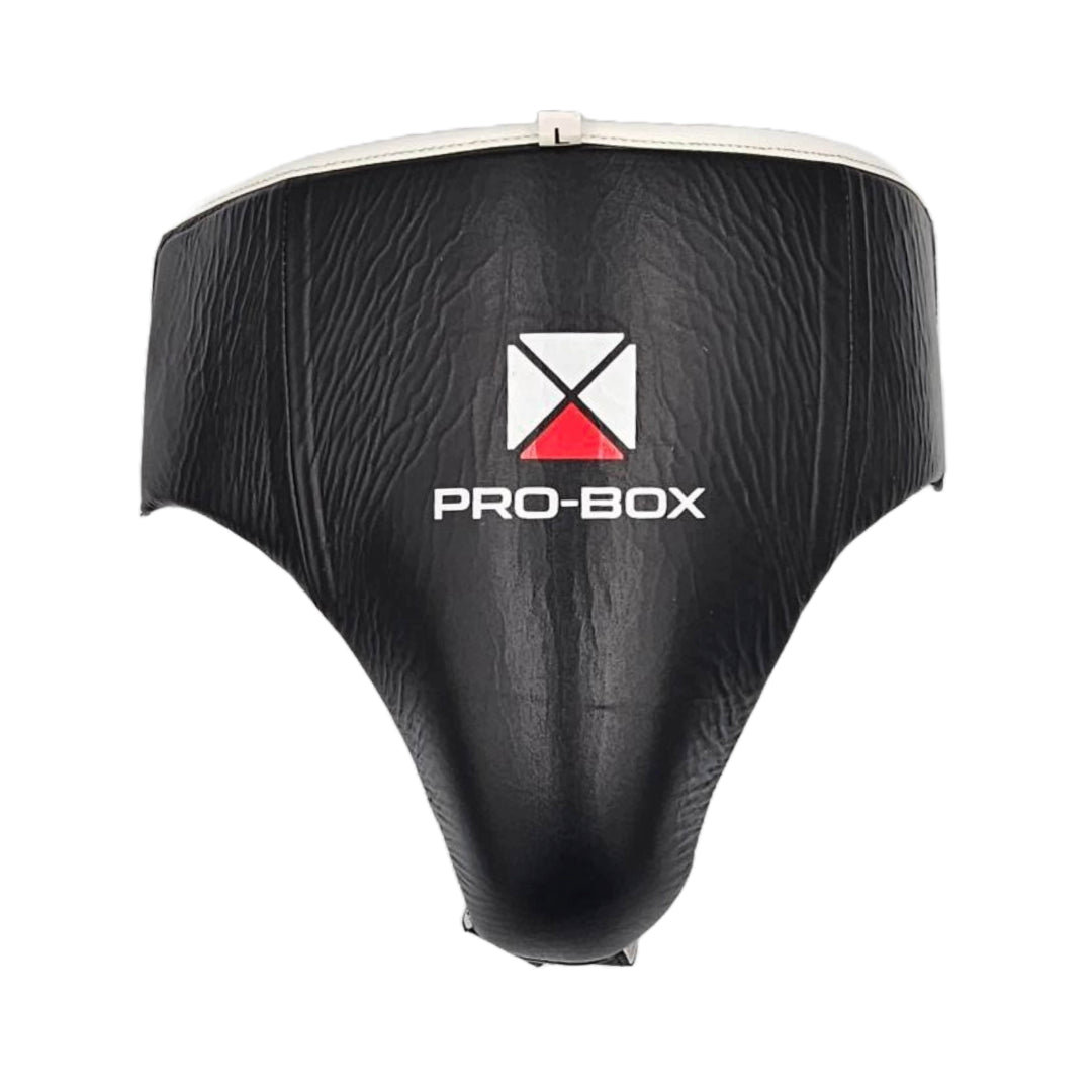 Pro-Box Black Leather Abdo Guard