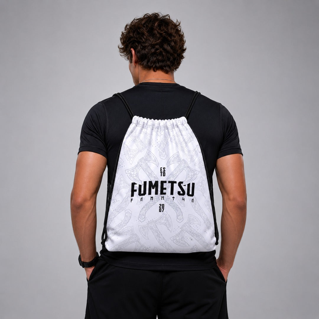 Fumetsu Berserker Drawstring Bag White