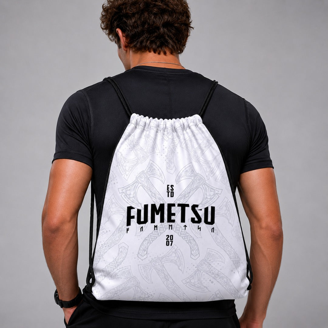 Fumetsu Berserker Drawstring Bag White