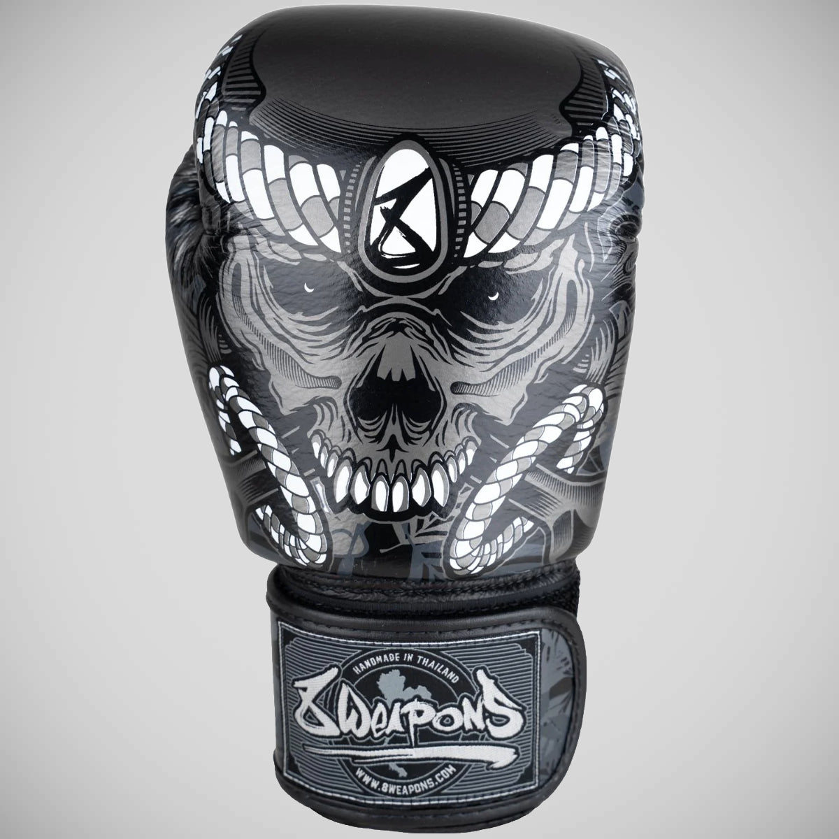 8 όπλα νησί Bone Island Boxing Gloves Black