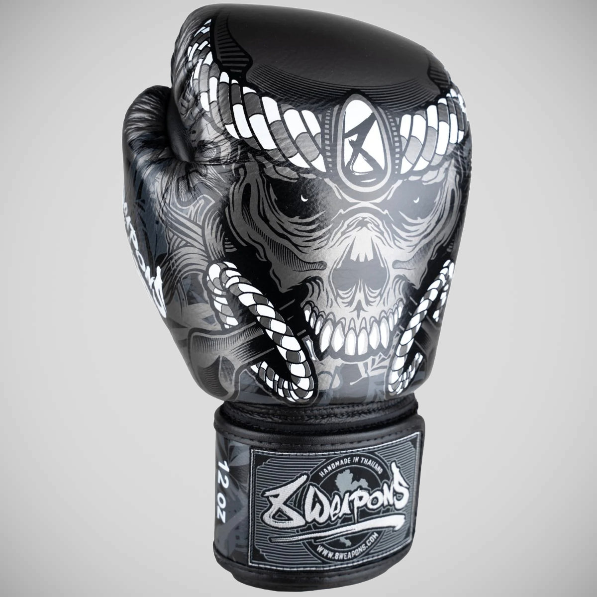 8 όπλα νησί Bone Island Boxing Gloves Black