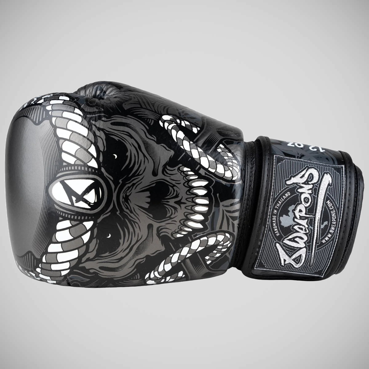 8 όπλα νησί Bone Island Boxing Gloves Black