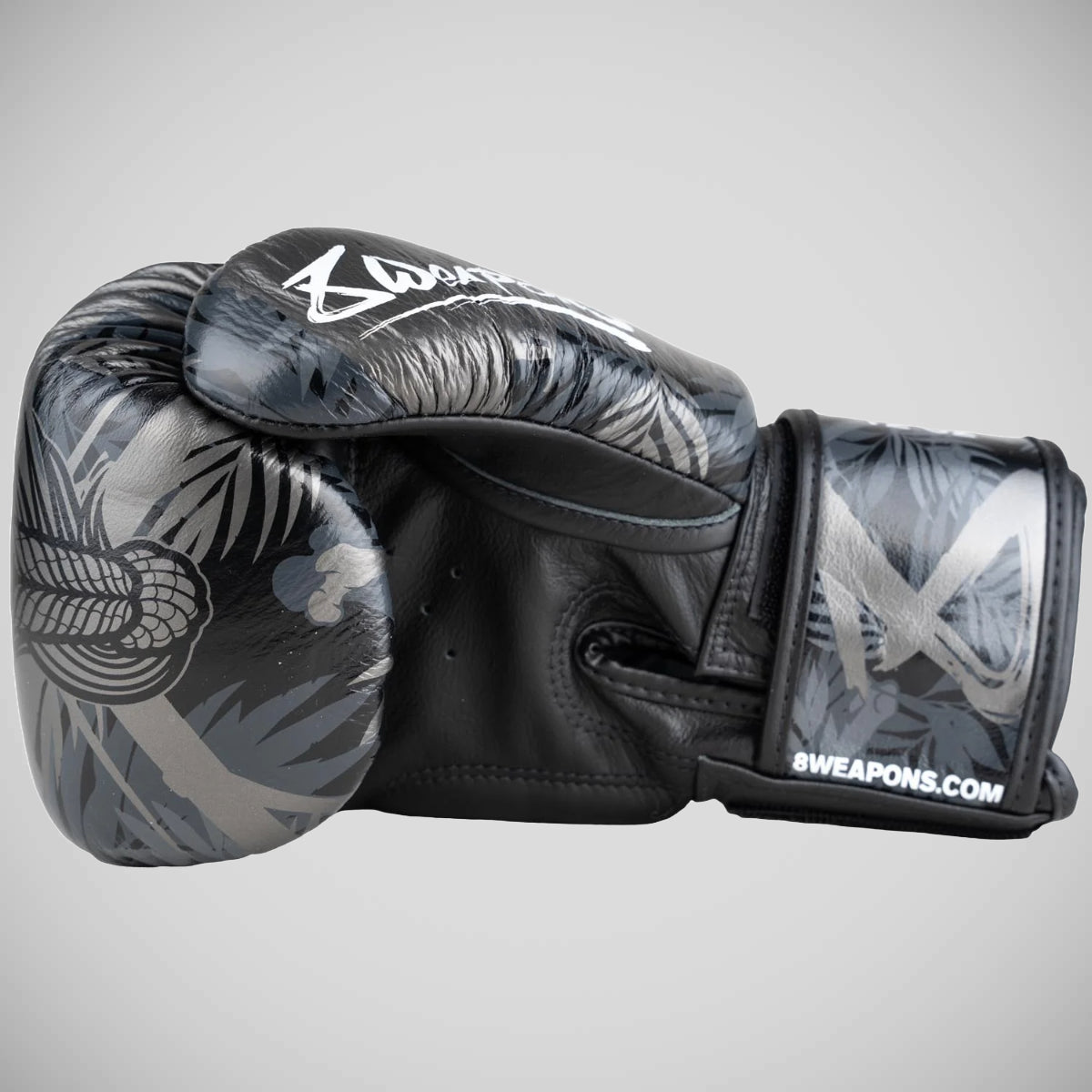 8 όπλα νησί Bone Island Boxing Gloves Black