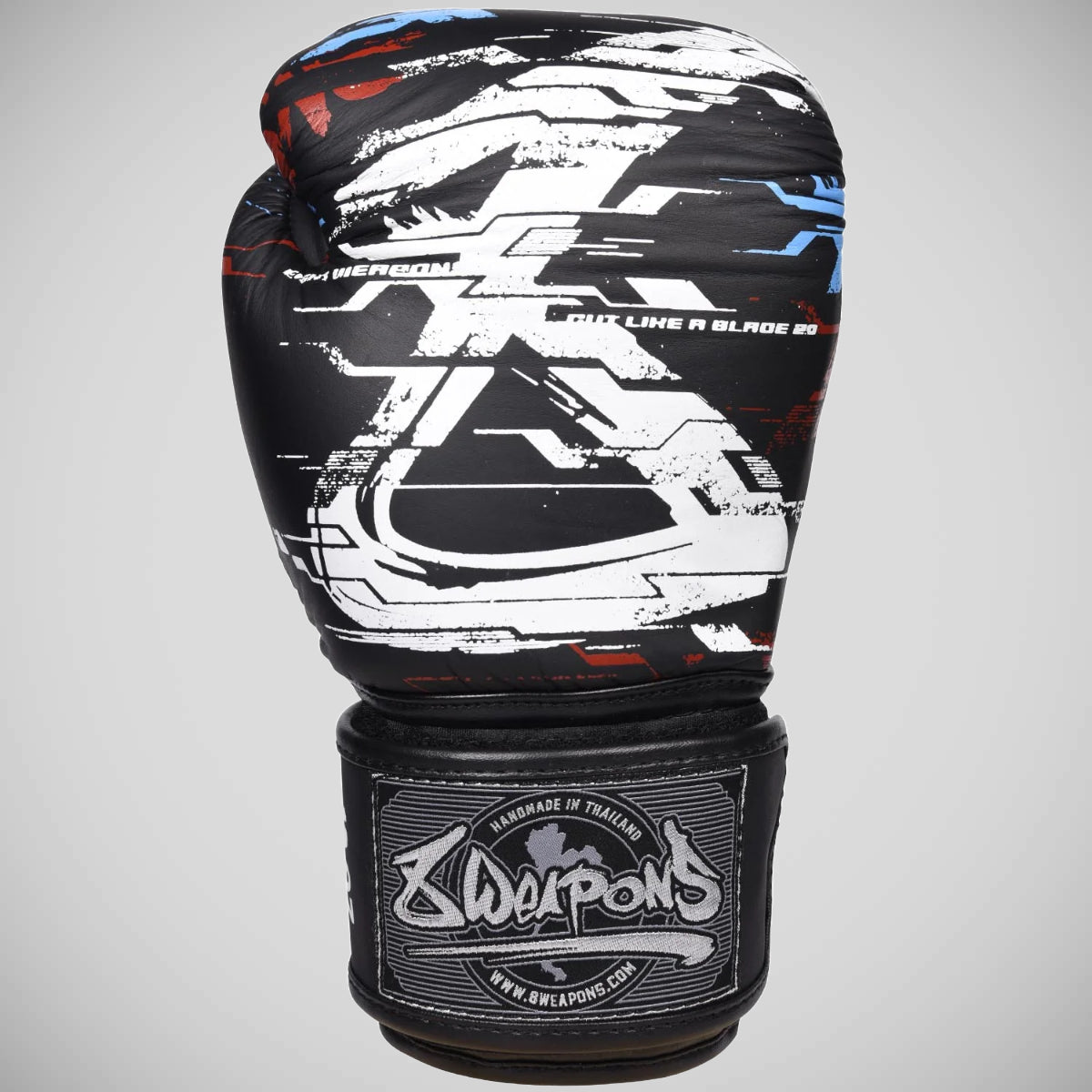 8 våpen kuttet som et blad 2.0 boksehansker svart