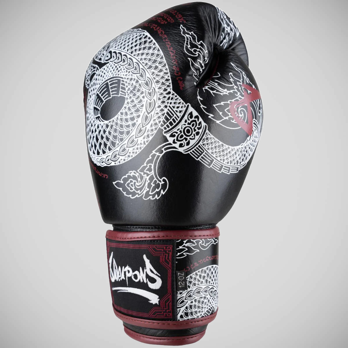 8 зброя Sak Yant Naga Boxing Boxing Boxing Black