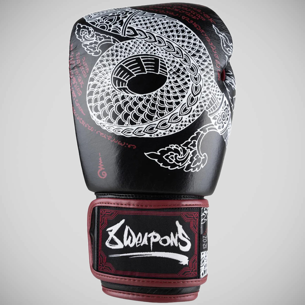 8 зброя Sak Yant Naga Boxing Boxing Boxing Black