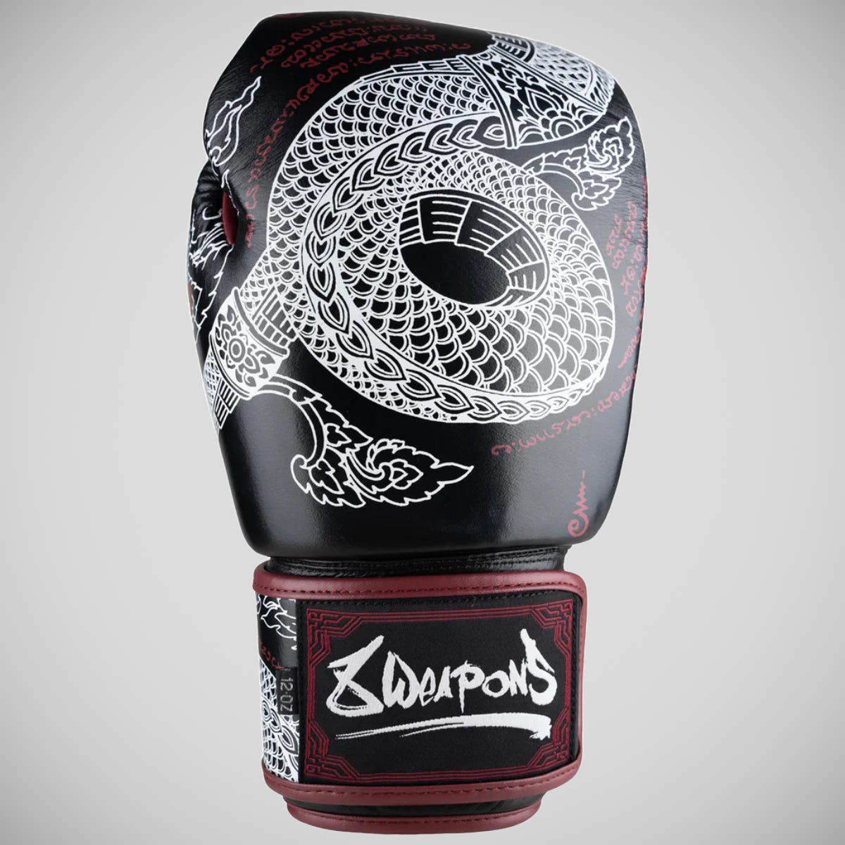 8 зброя Sak Yant Naga Boxing Boxing Boxing Black