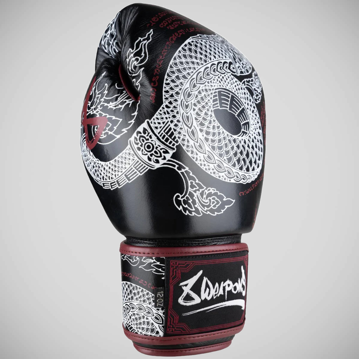8 зброя Sak Yant Naga Boxing Boxing Boxing Black