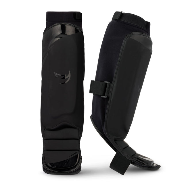 Fumetsu Ghost S3 MMA Shin Guards Black/Black