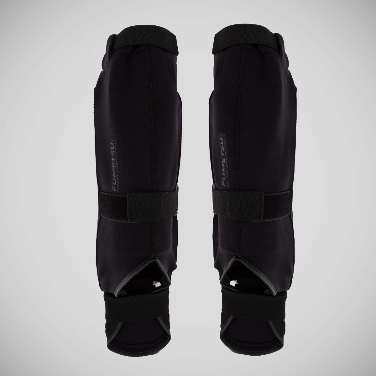 Fumetsu Ghost S3 MMA Shin Guards Black/Black