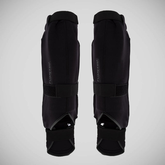 Fumetsu Ghost S3 MMA Shin Guards Black/Black