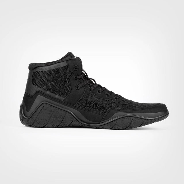 Venum Elite Wrestling Shoes Black/Black