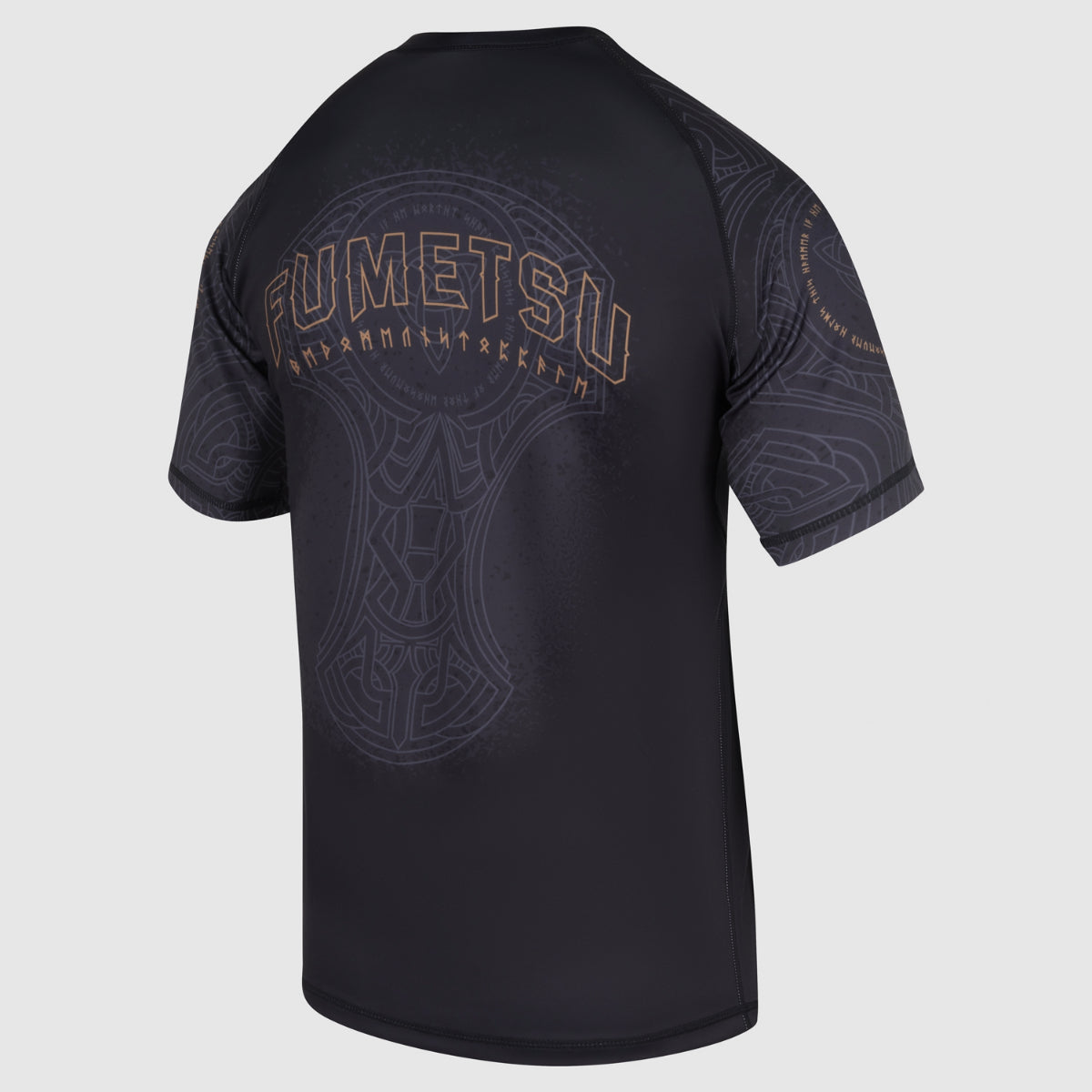Fumetsu Mjolnir Rash Guard z krótkim rękawem, czarny/brązowy