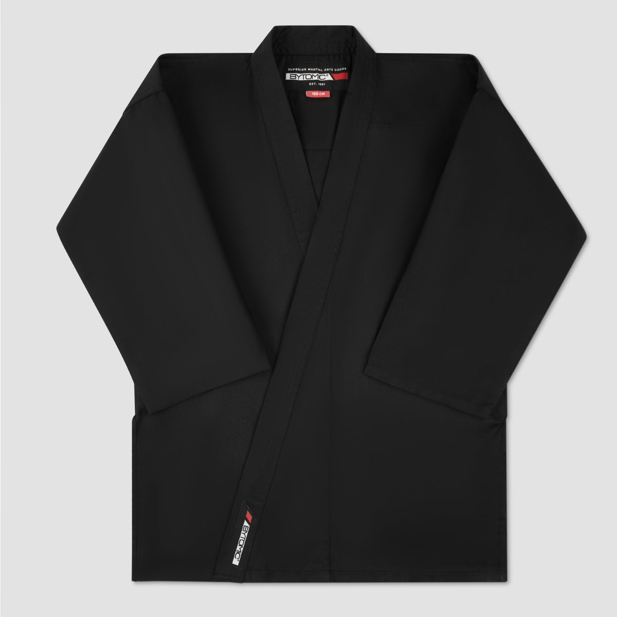 Bytomic Red Label 7oz Leicht Karate Uniform Schwarz