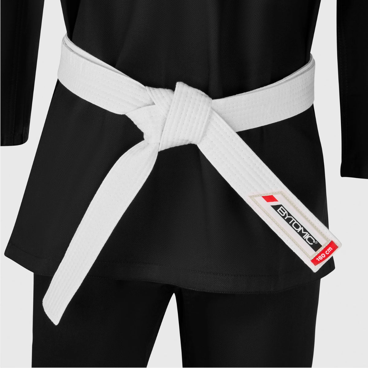 Bytomic Red Label en V-Neck Martial Arts Uniforme Negro