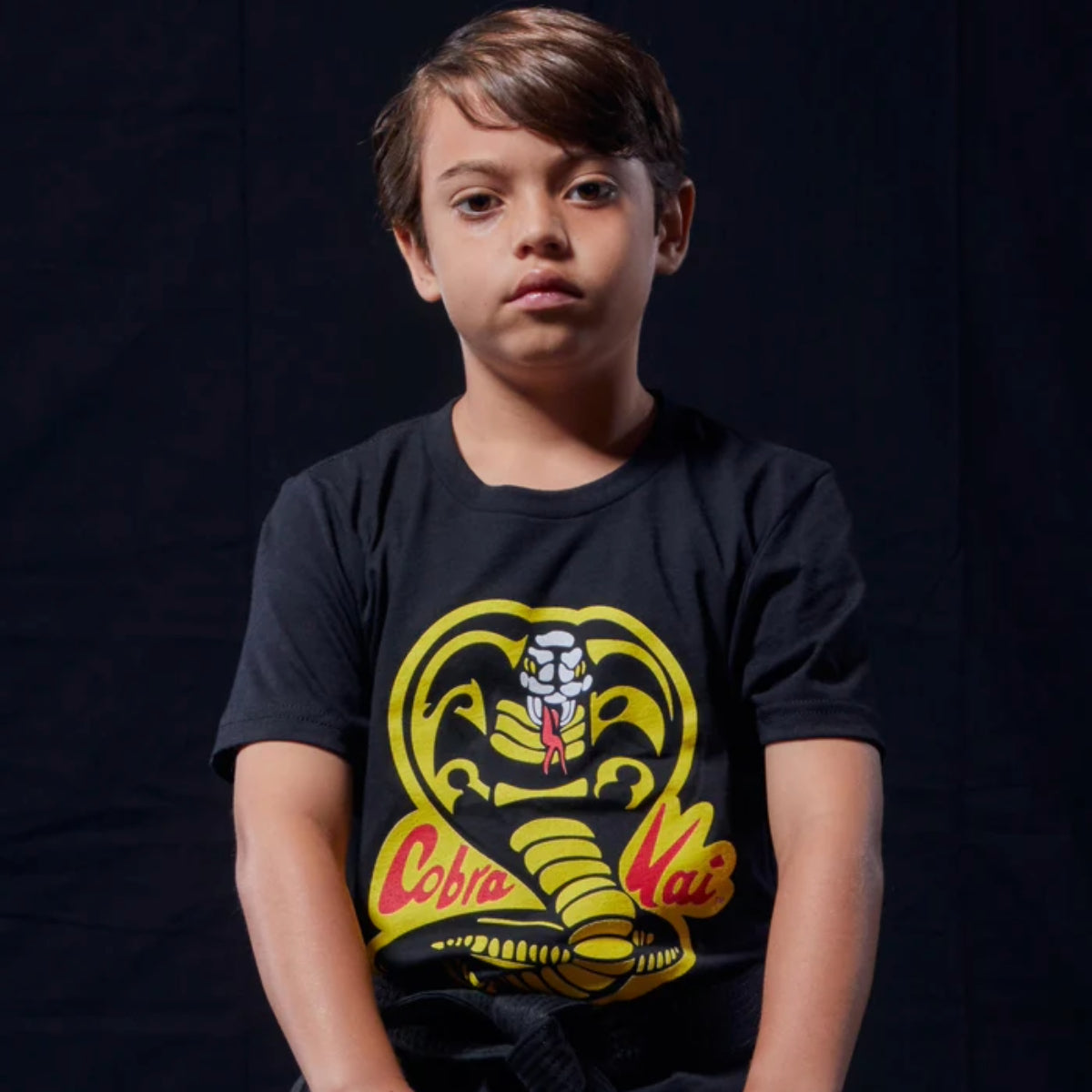 Century Cobra Kai Gençlik T-Shirt Siyah