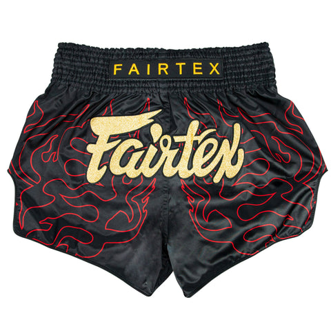 Black Fairtex BS1920 Lava Muay Thai Shorts