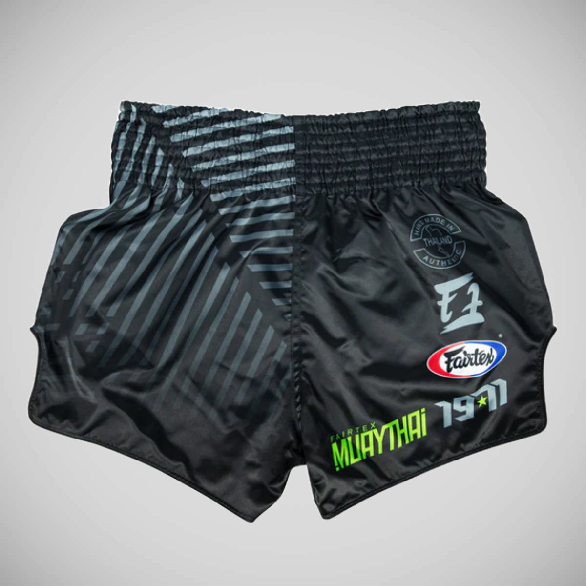 Fairtex BS1924 Rennfahrer Muay Thai Shorts Schwarz