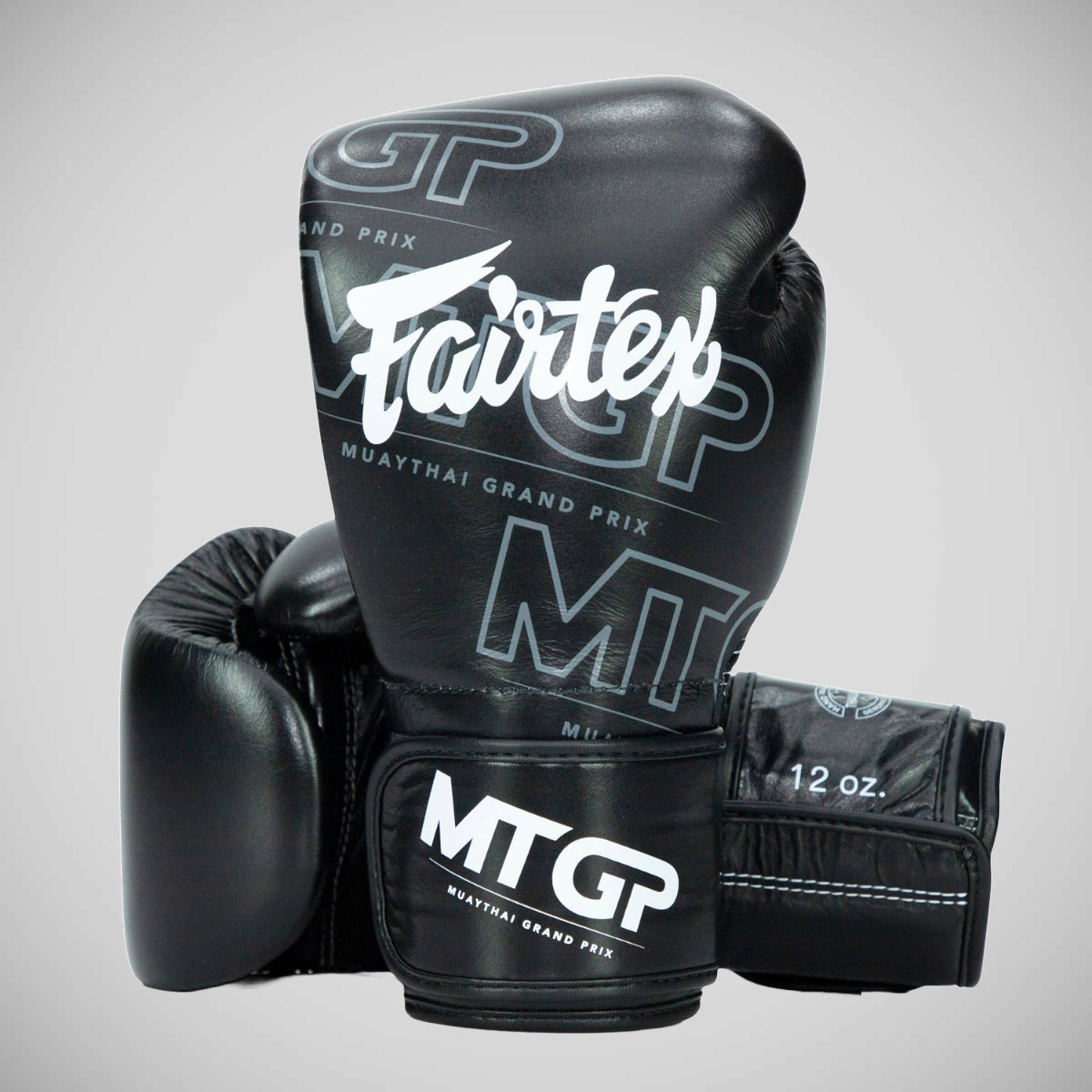 Black Fairtex X MTGP Velcro Boxing Gloves