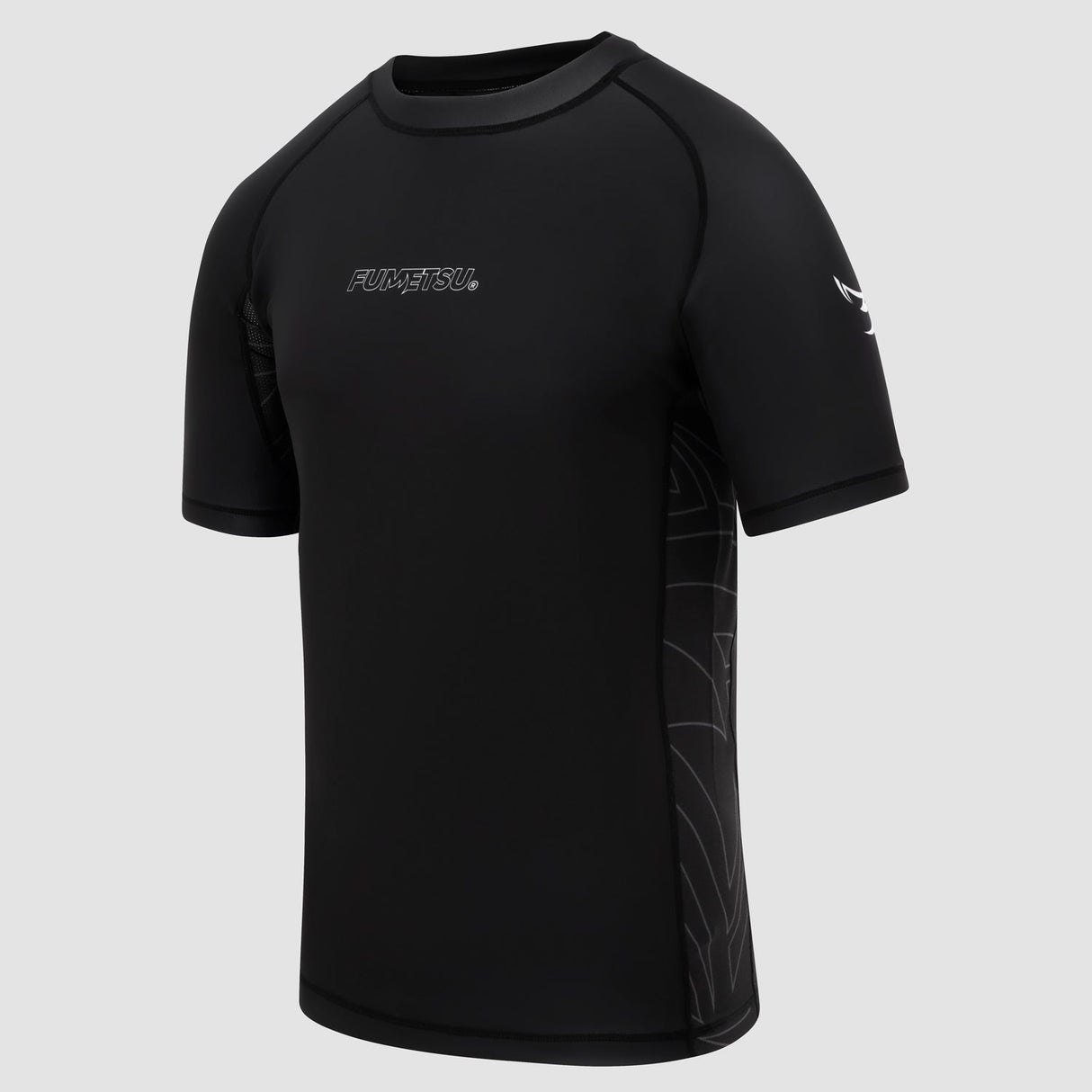 Fumetsu Icon с короткими рукавами Rash Guard Black