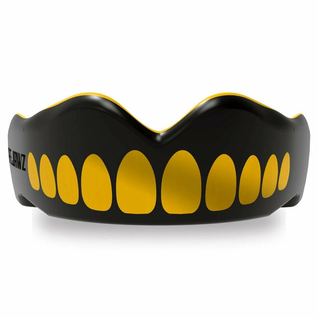 SafeJawz Extro Goldie Mouth Guard Black/Gold