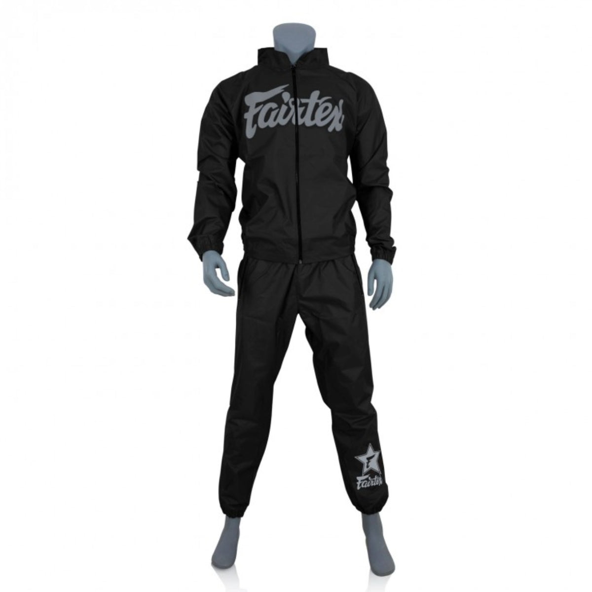 Fairtex VS3 Vinyl Sweatsuit Schwarz/Grau