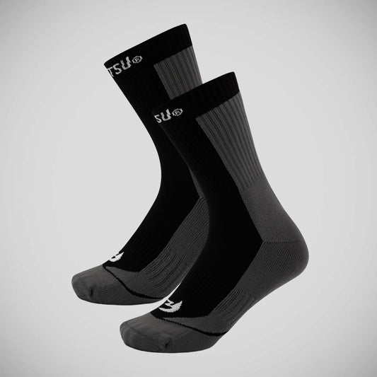 Black/Grey Fumetsu Ghost 2 Pack Socks