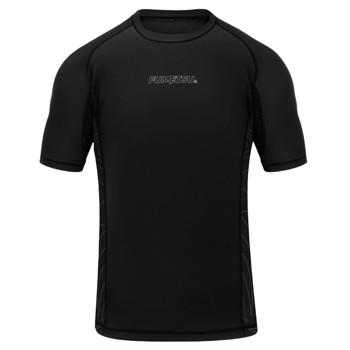 Fumetsu Icon с короткими рукавами Rash Guard Black