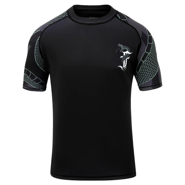 Fumetsu Anaconda Short Sleeve Rash Guard Black/Khaki