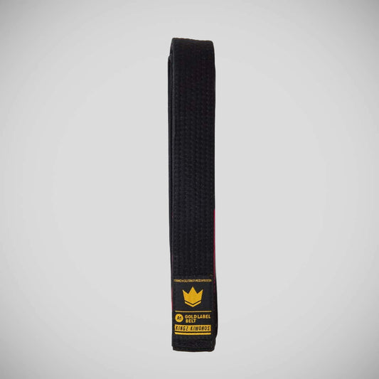 Black Kingz Golden Label V2 BJJ Belt