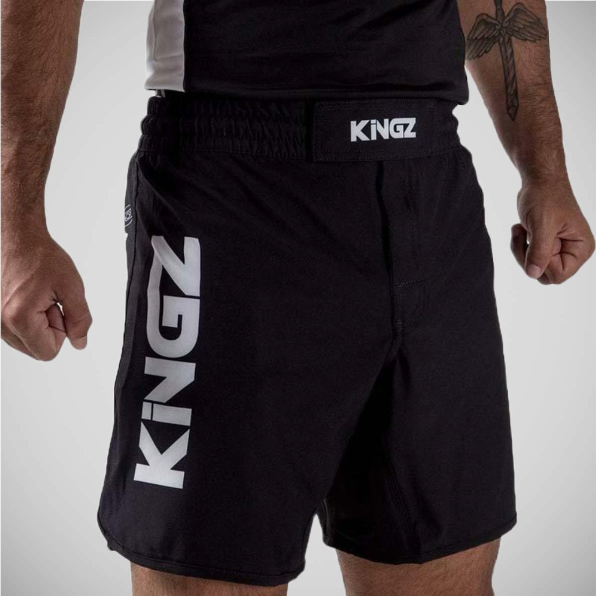 Kingz Jiu Jitsu Royalty Grappling Shorts Schwarz