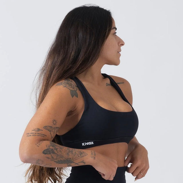 Kingz Kore Sports Bra Black