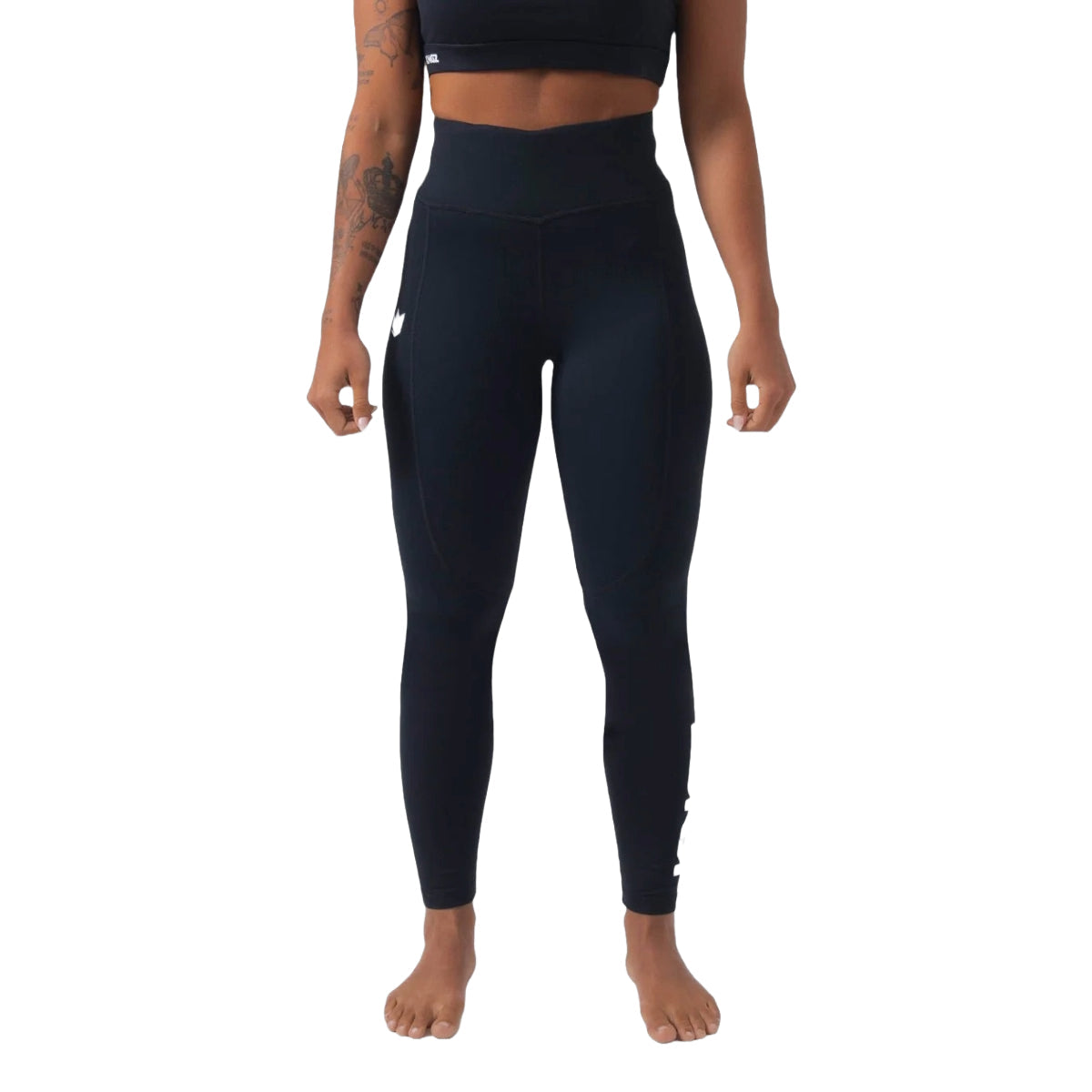 Kingz Kore Womens Grappling Spats Black