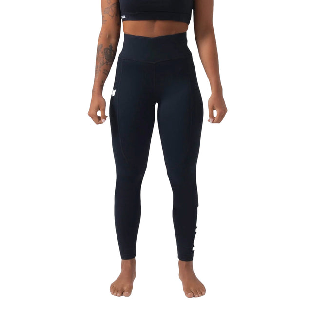 Kingz Kore Womens Grappling Spats Black